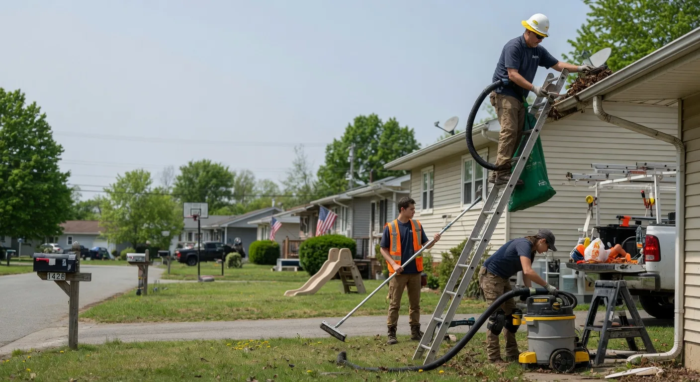 Gutter Installation in Pointe Aux Pins, MI near me